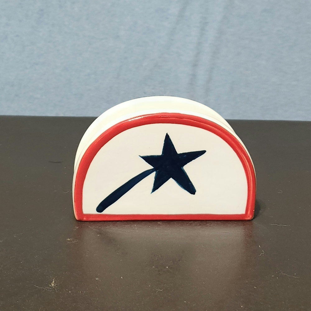 Star Design Napkin Holder. Perfect For The 4th Of July